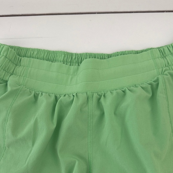Green Women's Athletic Shorts - Picture 4 of 5